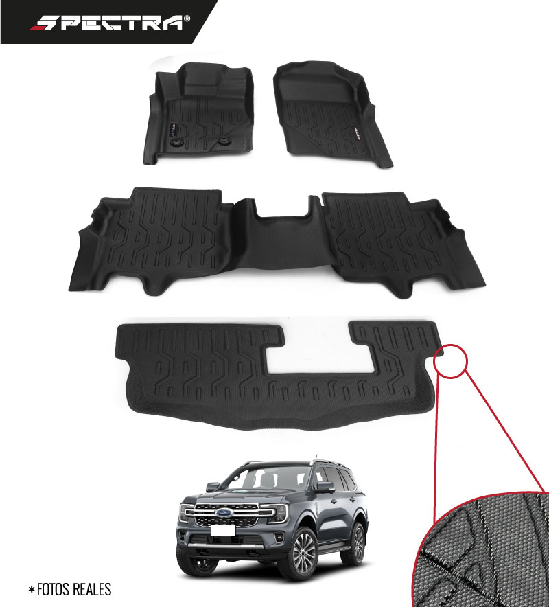 Ford Everest (2023+) Textura Antideslizante