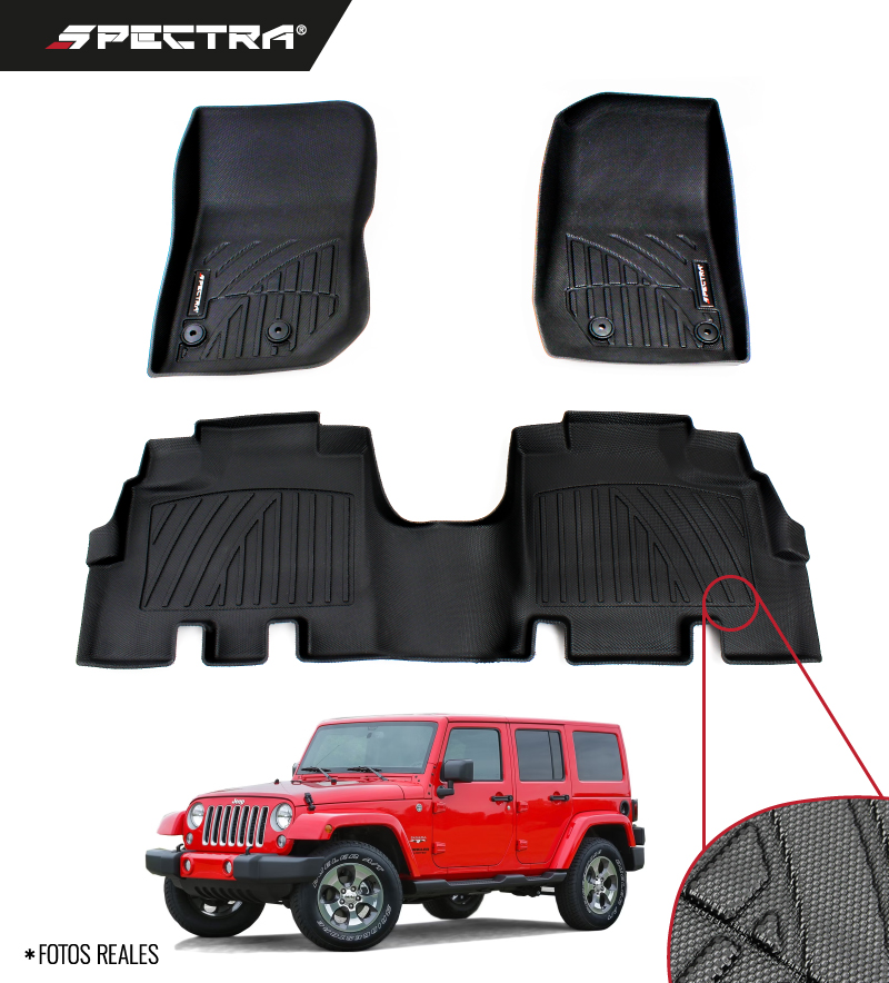 Jeep Wrangler (2011-2018) Textura Antideslizante