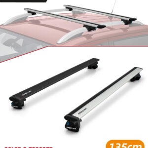 Racks ZRK-754-B-135-XXX completos estilo wingbar (135cm)