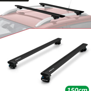 Racks ZRK-754-B-150-XXX completos estilo wingbar (150cm)