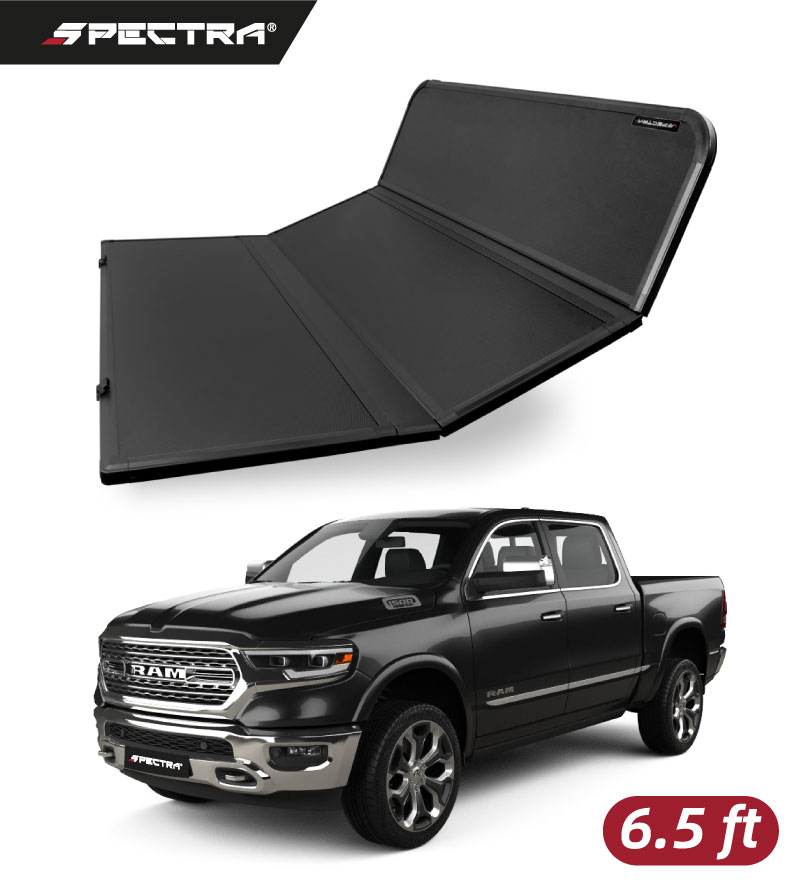 Tapa dura trifold para Dodge RAM (2009-2023)