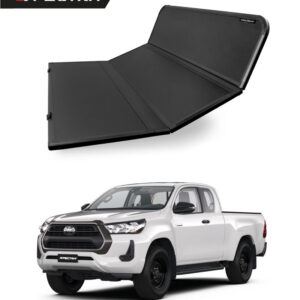Tapa dura trifold para Toyota Hilux extra cabina (2015+)